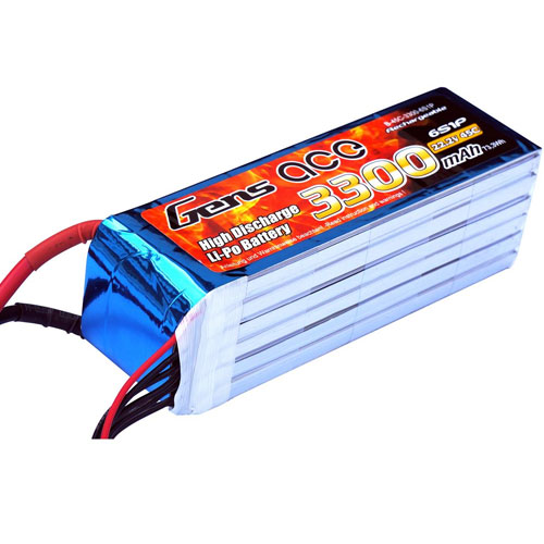 Gens ace Li-Po 6S 22.2V 3300mAh 45C with EC5